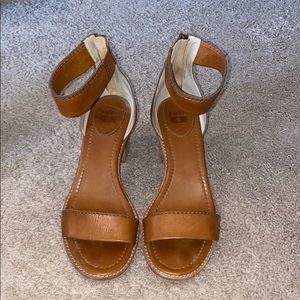 Frye Block Sandal Heels